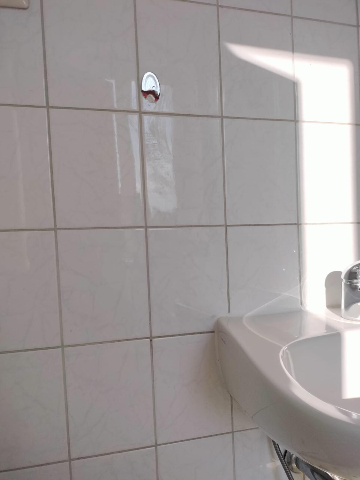 Gereinigtes Badezimmer